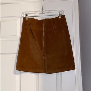 Corduroy skirt